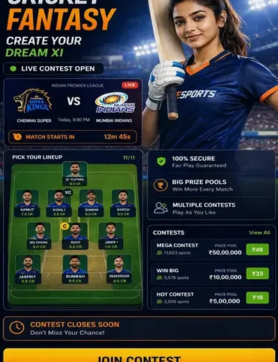 Cricketbettingtips (cricket betting tips) fantasy cricket & matchday visual 3